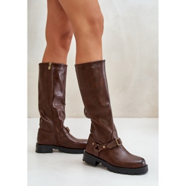 Step in style Bottes Modèle Tialethe CLS-330 Marron - Entrez avec style brun 2