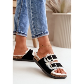 Step in style Chaussons Modèle Ezilena WSL-200 Noir - Entrez avec style le noir 2