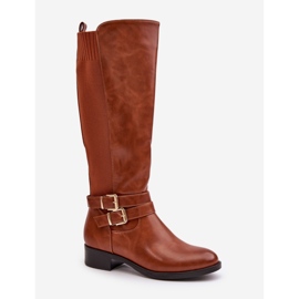 Step in style Bottes Modèle Lotina CHC316 Camel - Entrez avec style brun 2