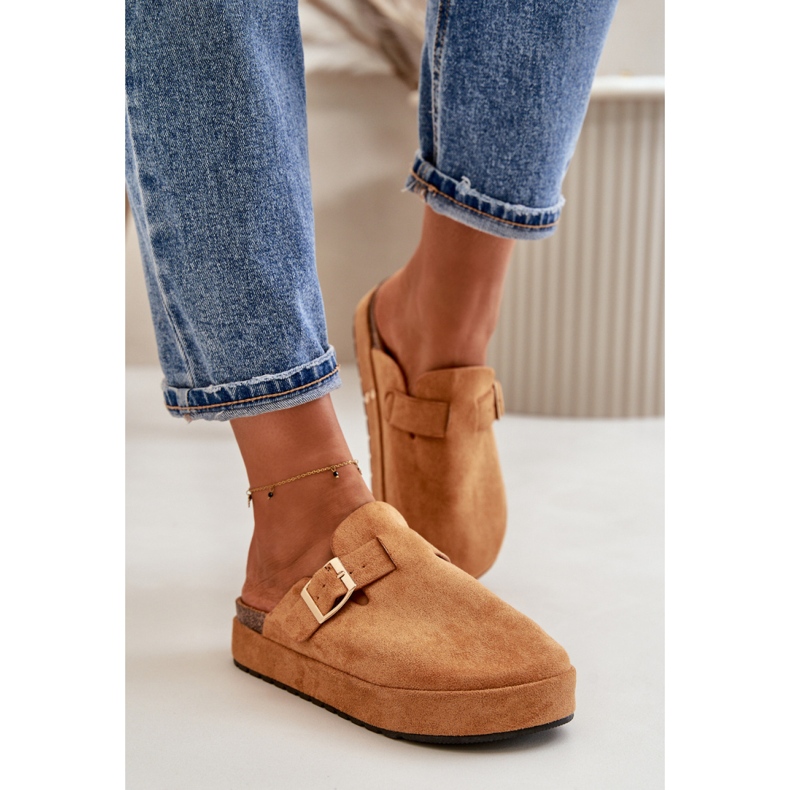 Step in style Chaussons Modèle Terilain TL8-123 Camel - Entrez avec style brun 1