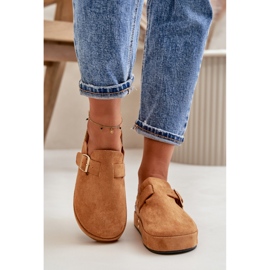 Step in style Chaussons Modèle Terilain TL8-123 Camel - Entrez avec style brun 2