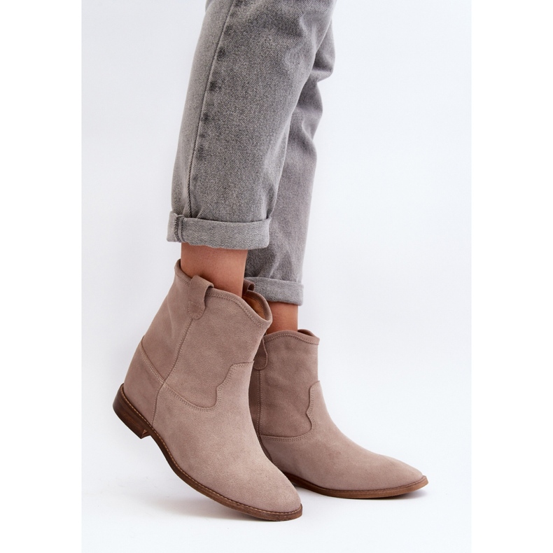 Step in style Bottes Modèle Zazoo 2326/024 Beige Daim - Entrez avec style 1