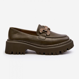 Step in style Mocassins Modèle Gargi H8-309 Vert Foncé - Entrez avec style 3