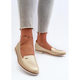 Step in style Mocassins Modèle Enzla W-98 Or - Entrez avec style jaune 2