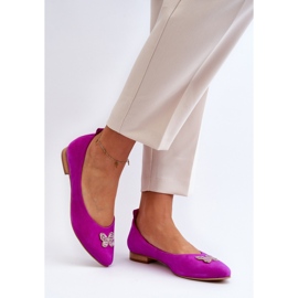 Step in style Ballerines Modèle Zazoo 2887/067 Fuchsia - Entrez avec style rose 2
