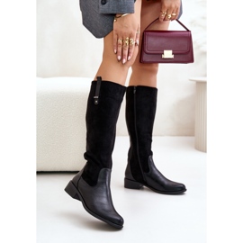Step in style Bottes Modèle Ivasira ASA198-22 Noir - Entrez avec style 1