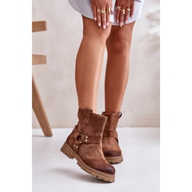 Step in style Bottes Modèle Lewski 3610 Marron Daim - Entrez avec style brun 2