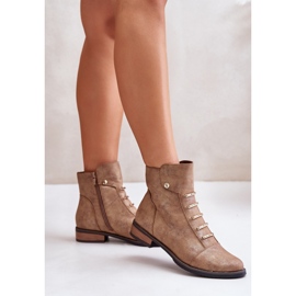 Step in style Bottes Modèle Labise ASA62-16 Or - Entrez avec style jaune 2