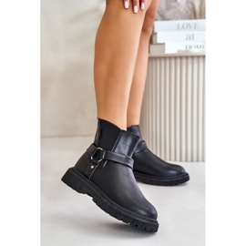 Step in style Bottines Chelsea Modèle Big Star OO274A128 Noir - Entrez avec style le noir 1