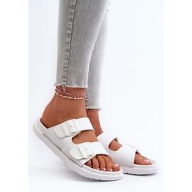 Step in style Sandale Tongs Modèle Big Star NN274A751 Blanc - Entrez dans le style blanche 1