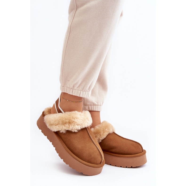 Step in style Chaussons Modèle Sophienne W5827 Camel - Entrez avec style brun 1