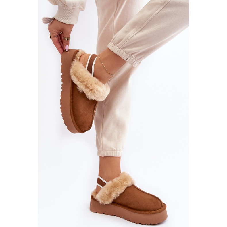 Step in style Chaussons Modèle Sophienne W5827 Camel - Entrez avec style brun 2