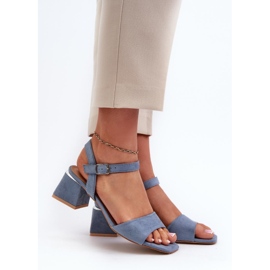 Step in style Sandales Modèle Leisha LT33-10 Bleu - Entrez avec style 1