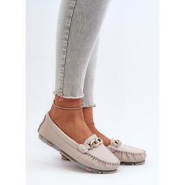 Step in style Mocassins Modèle S.Barski LR339 Beige - Entrez avec style 1