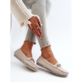 Step in style Mocassins Modèle S.Barski LR339 Beige - Entrez avec style 2