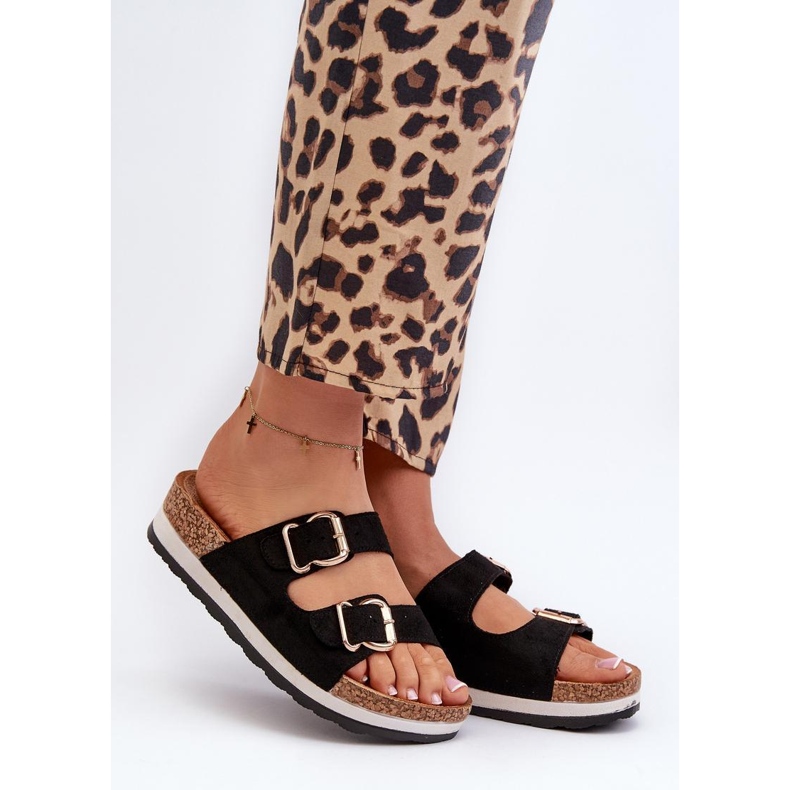 Step in style Sandale Tongs Modèle Ursila 24DZ21-7225 Noir - Entrez avec style le noir 1