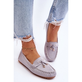 Step in style Mocassins Modèle Good Time ZA28P Gris - Entrez avec style 1