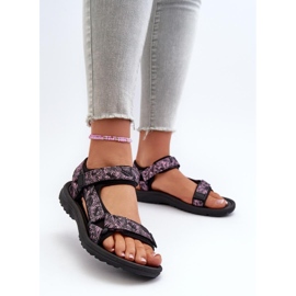 Step in style Sandales Modèle Lumeria 23SD11-5630 Noir/Rose - Entrez avec style 1