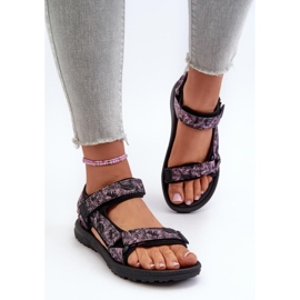 Step in style Sandales Modèle Lumeria 23SD11-5630 Noir/Rose - Entrez avec style 2