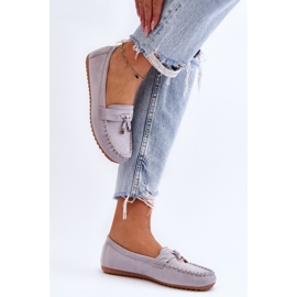 Step in style Mocassins Modèle Good Time ZA28P Gris - Entrez avec style 2