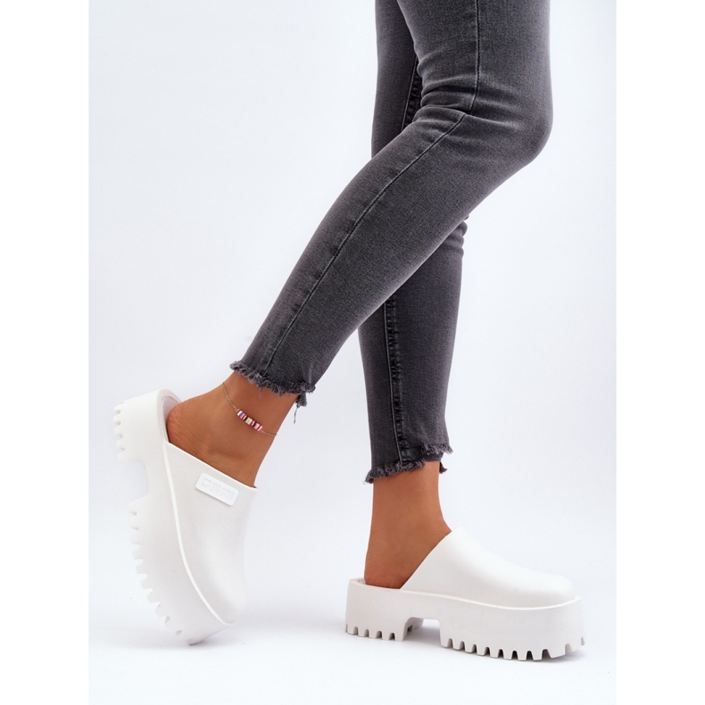 Step in style Sandale Tongs Modèle Big Star NN274015 Blanc - Entrez avec style blanche 1