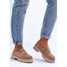 Step in style Chaussures Modèle Rosefalls 20153 Beige Daim - Entrez dans le style 1