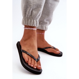 Step in style Sandale tongs Modèle 4FMM00FFLIF018-21S Noir - Entrez avec style le noir 2