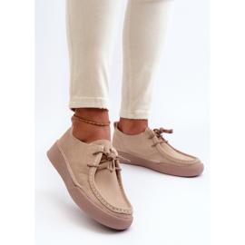 Step in style Chaussures Modèle Sergio Leone SP021 Beige - Entrez avec style 1