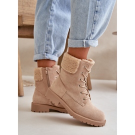 Step in style Modèle Workers Mivael QT86 Beige - Entrez avec style 2