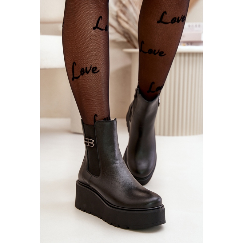 Step in style Bottes Modèle Zazoo 60498 Noir - Entrez avec style le noir 1