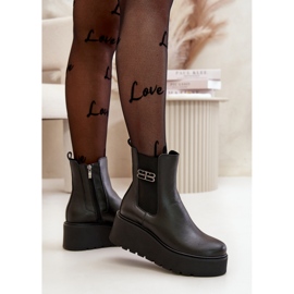 Step in style Bottes Modèle Zazoo 60498 Noir - Entrez avec style le noir 2