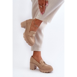 Step in style Chaussures Modèle Ranunca RMR23108-2 Beige - Entrez avec style 2