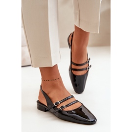 Step in style Ballerines Modèle Bialettia YK-05 Noir - Entrez avec style le noir 2