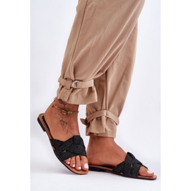 Step in style Sandale Tongs Modèle Aversa W-112 Noir - Entrez avec style le noir 2