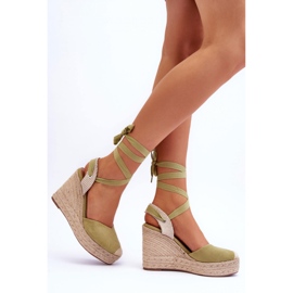 Step in style Sandales Modèle Lendy QQ-116 Vert - Entrez avec style 2