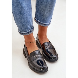 Step in style Mocassins Modèle Vinceza 58409 Laqué noir - Entrez avec style le noir 2