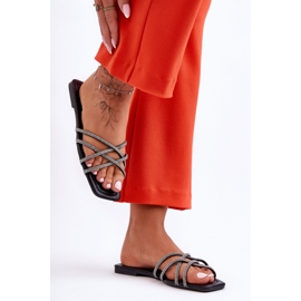 Step in style Sandale Tongs Modèle Leomi 5628-2 CLA-1 Noir - Entrez avec style le noir 2