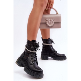 Step in style Bottes de travail Modèle Rocky D8109 Noir - Entrez avec style le noir 2
