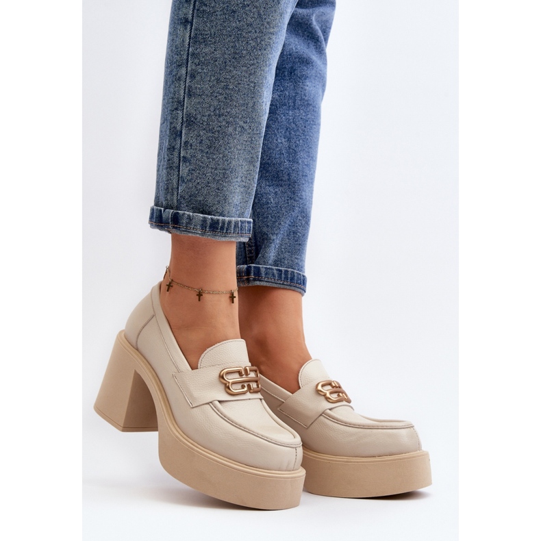 Step in style Chaussures Modèle Zazoo 20170 Beige Clair - Entrez avec style 1