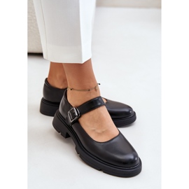 Step in style Chaussures Modèle Vinceza 62179 Cuir Noir - Entrez avec style le noir 2