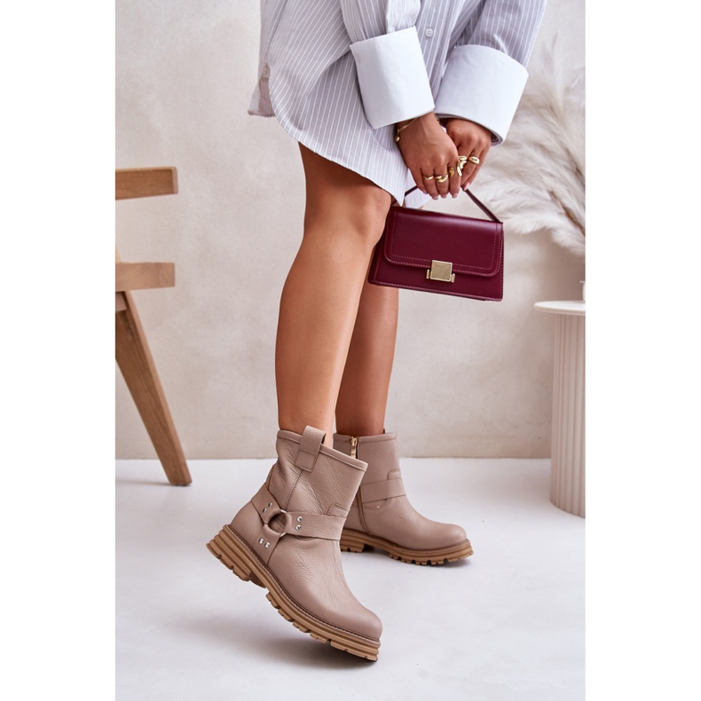 Step in style Bottes Modèle Lewski 3610 Beige - Entrez avec style 1