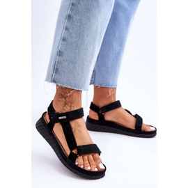 Step in style Sandales Modèle Big Star LL276011 Noir - Entrez avec style le noir 1