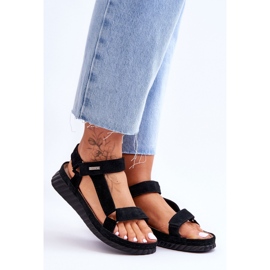 Step in style Sandales Modèle Big Star LL276011 Noir - Entrez avec style le noir 3