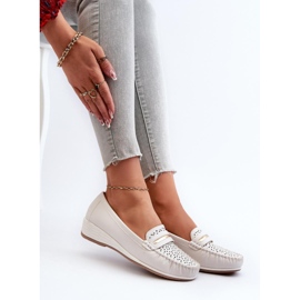 Step in style Mocassins Modèle Nassnema 833959 Blanc - Entrez avec style blanche 1