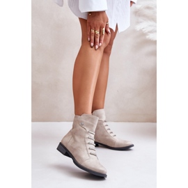 Step in style Bottes Modèle Labise ASA62-16 Beige - Entrez avec style 2