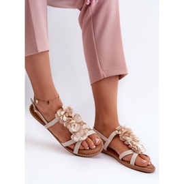 Step in style Sandales Modèle Abidina JL85 Beige - Entrez avec style 3