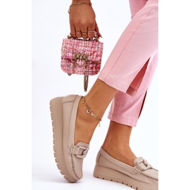 Step in style Mocassins Modèle Desmond 10141 Beige - Entrez avec style 2