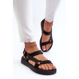 Step in style Sandales Modèle Zaxy LL285062 Noir - Entrez avec style le noir 2