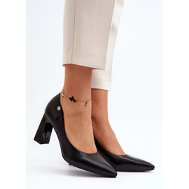 Step in style Escarpins Modèle Giseleni 62106 Noir - Entrez avec style le noir 1