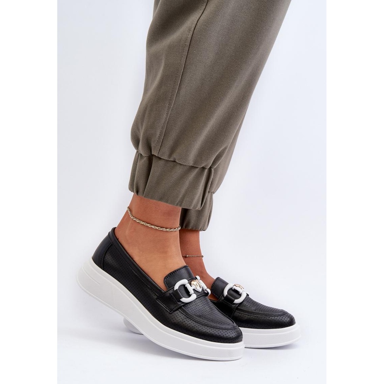 Step in style Mocassins Modèle S.Barski LR720 Noir - Entrez avec style le noir 1